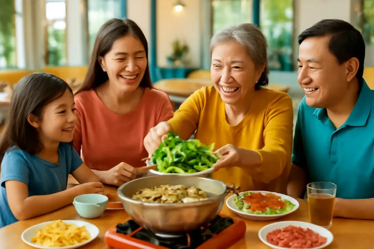 Nhạc cho nhà hàng theo loại hình: cơm gia đình, lẩu nướng, tiệc