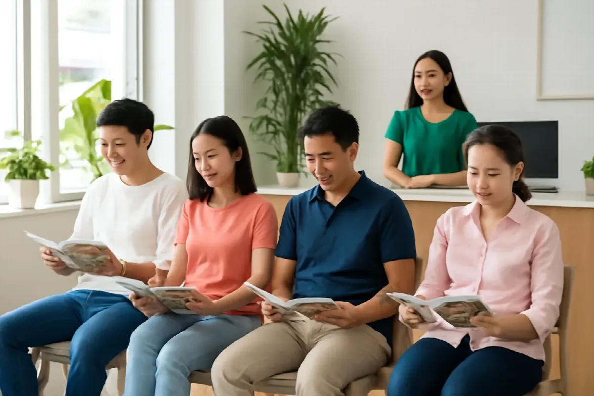 Nhạc cho phòng chờ phòng khám, nhà thuốc, ngân hàng: giảm căng thẳng