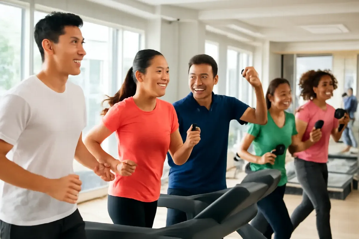 Nhạc cho phòng gym theo bài tập: cardio, tạ, lớp nhóm, giãn cơ