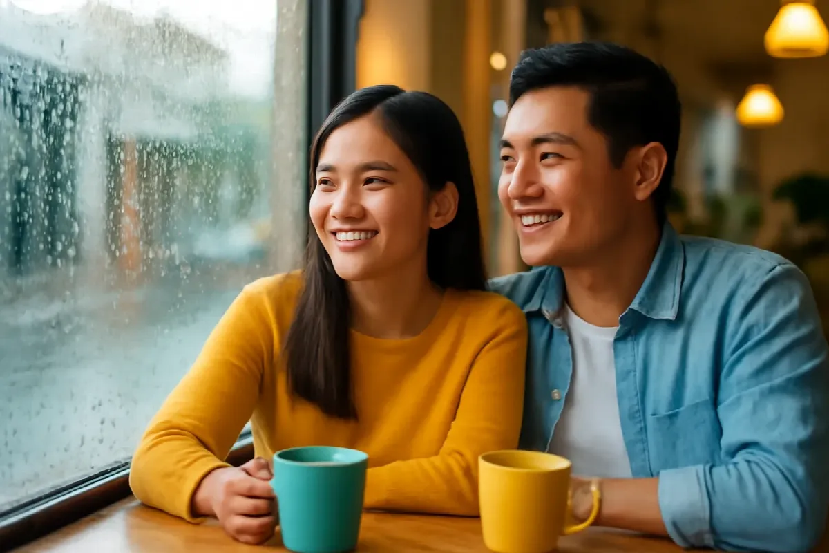 Nhạc cho quán cà phê ngày mưa: giữ khách ngồi lâu mà không buồn
