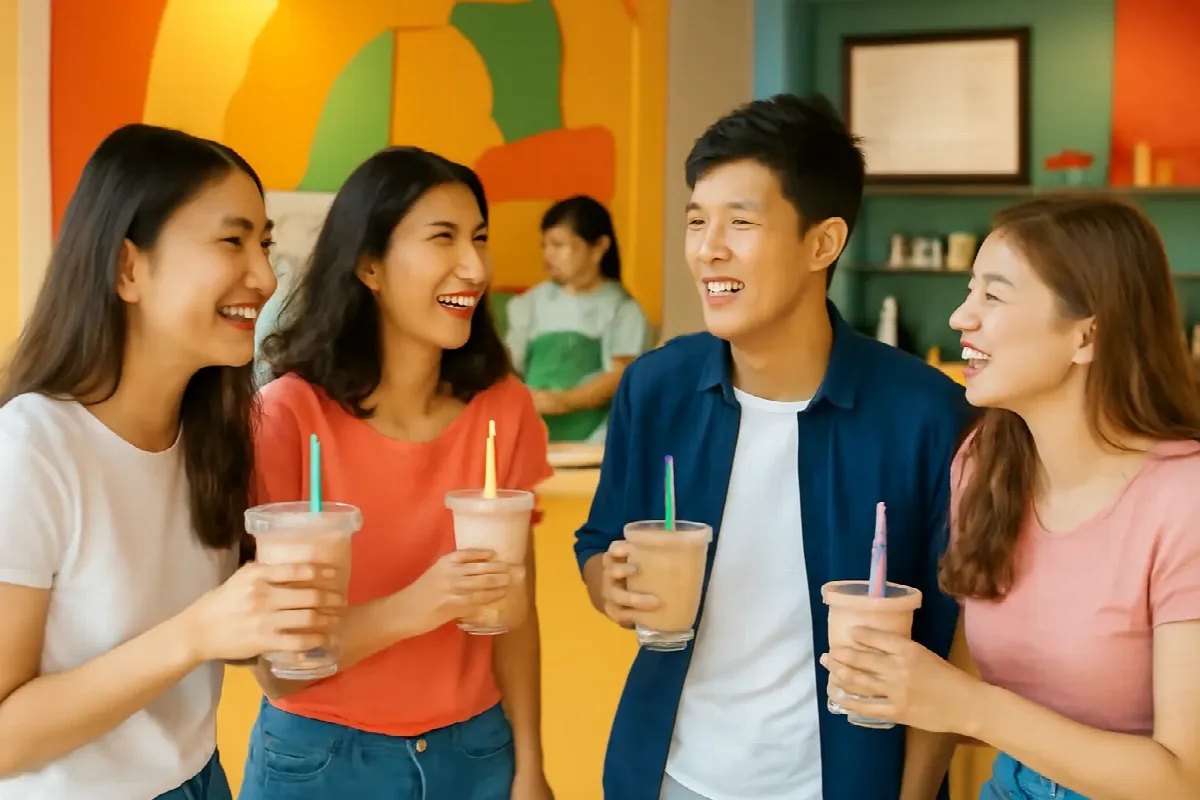 Nhạc cho tiệm trà sữa, tiệm bánh: hợp khách trẻ, chờ món không chán