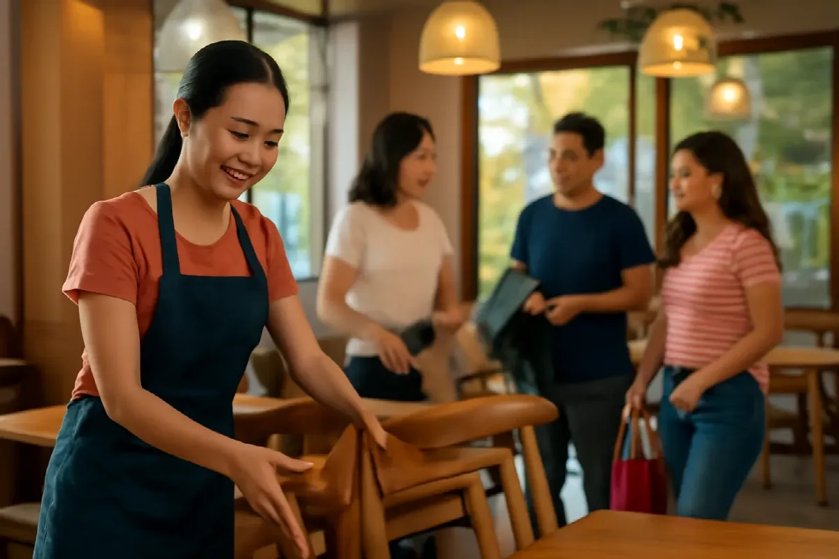 Nhạc giờ đóng cửa: báo khách tế nhị bằng nhịp và âm lượng