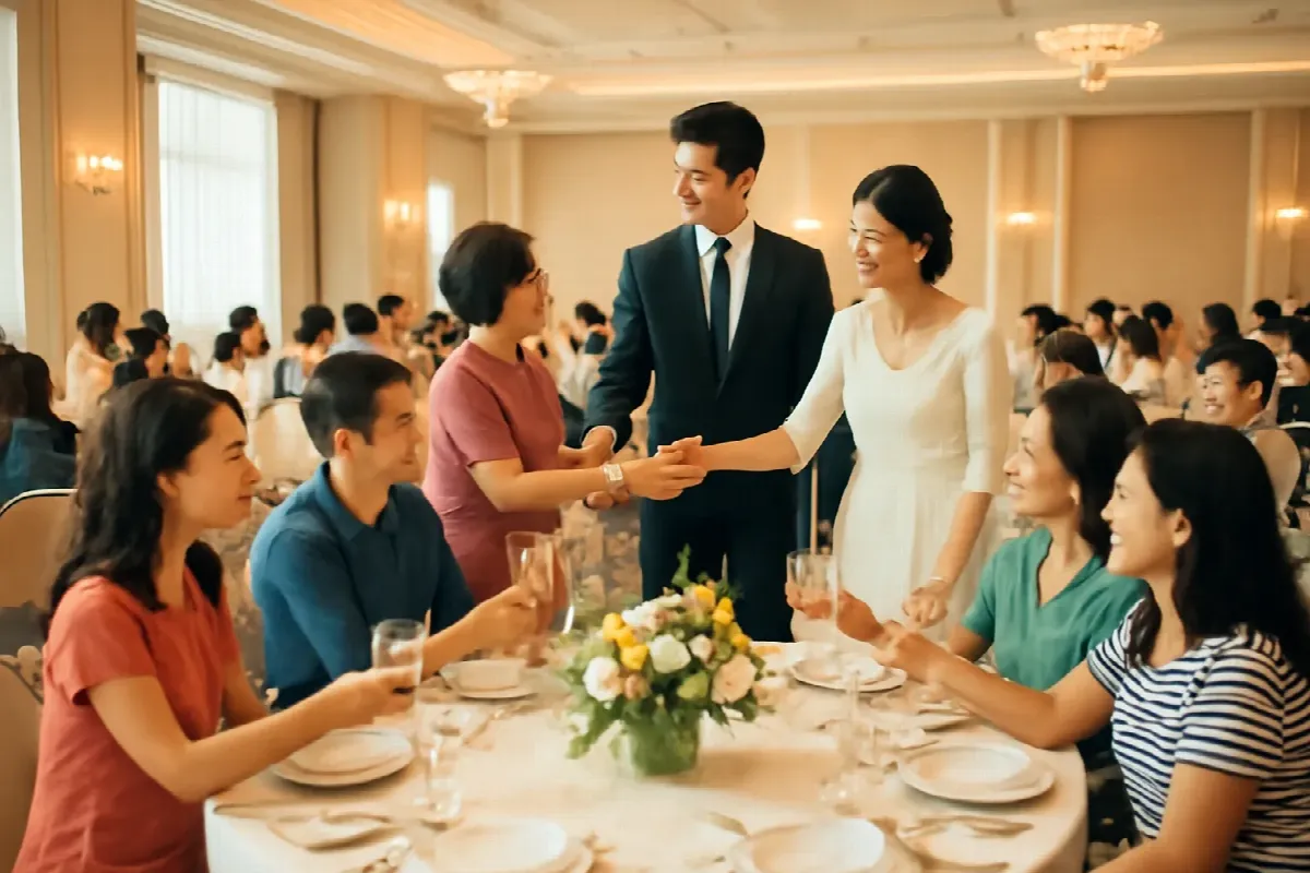 Nhạc cho tiệc cưới, sinh nhật ở nhà hàng: từ đón khách tới tàn tiệc