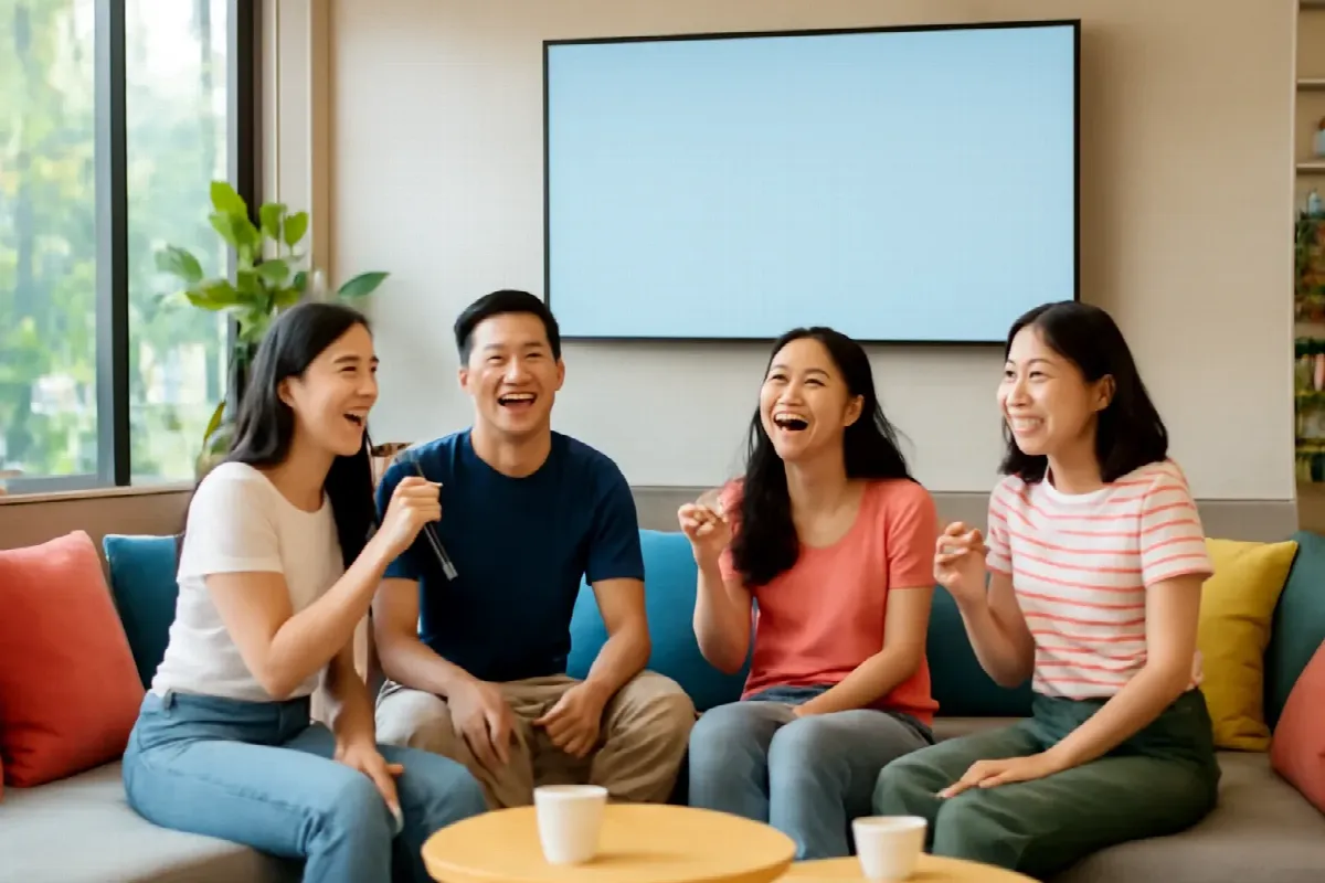 Video lời bài hát chạy chữ: làm ra thế nào, mở trên TV quán ra sao