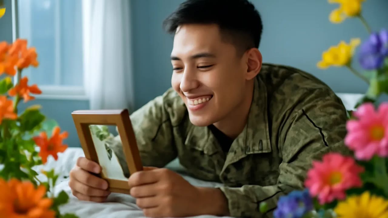 Ảnh nền ngang bài hát Bức ảnh cưới đầu giường