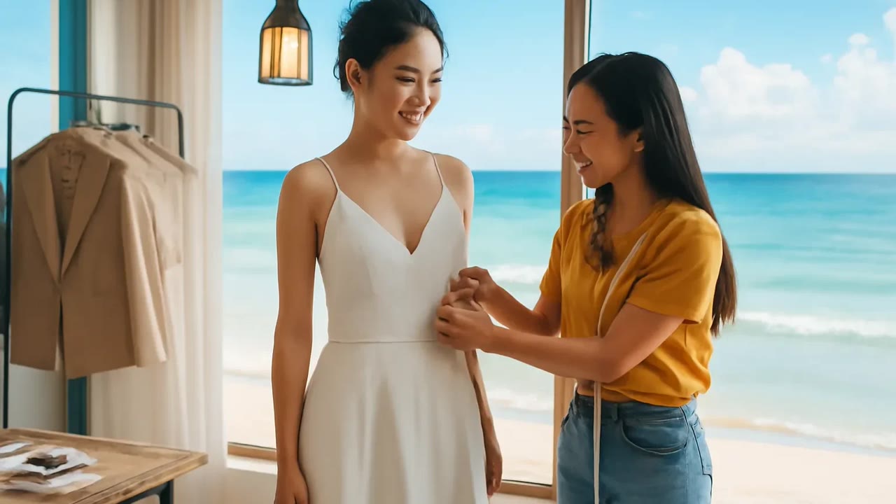 Ảnh nền ngang bài hát Tiệm may cuối phố