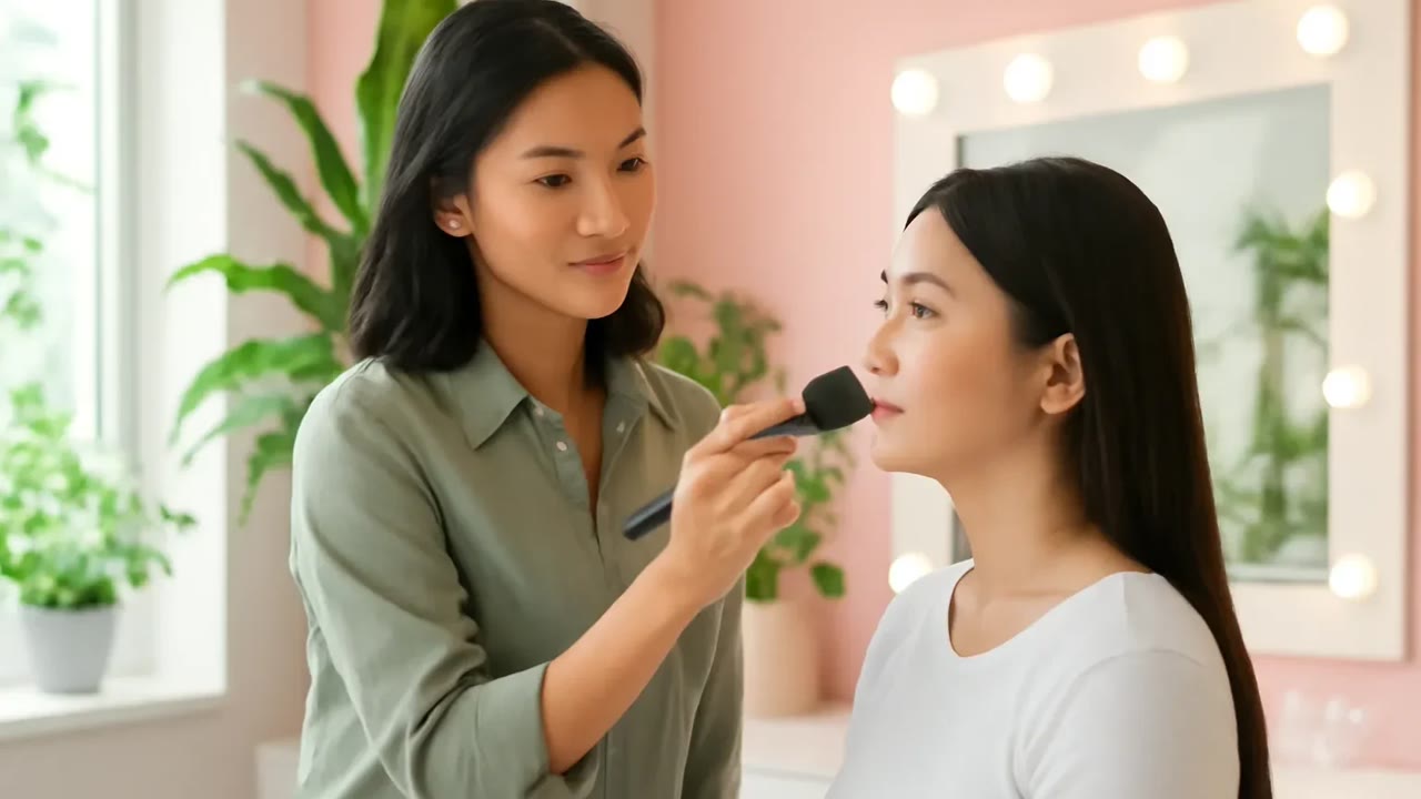 Ảnh nền ngang bài hát Ghế trang điểm ở tiệm