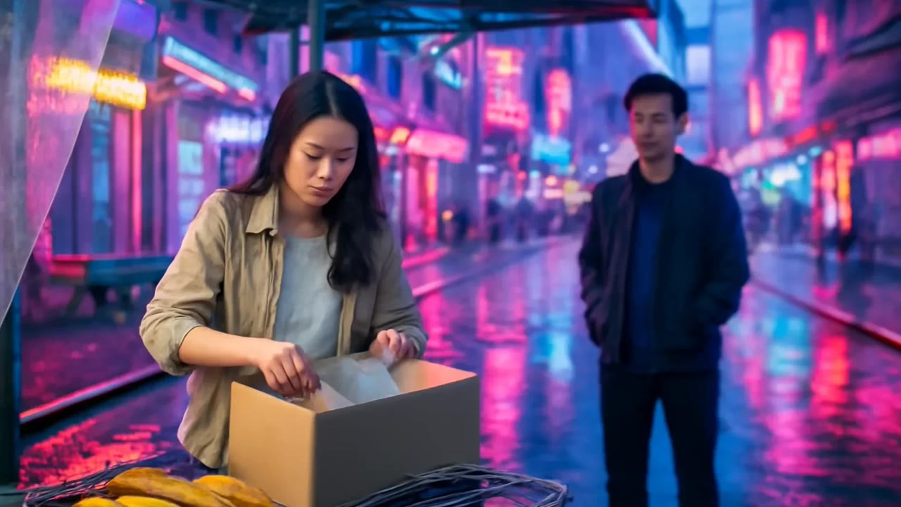 Ảnh nền ngang bài hát Chợ đêm dọn sớm
