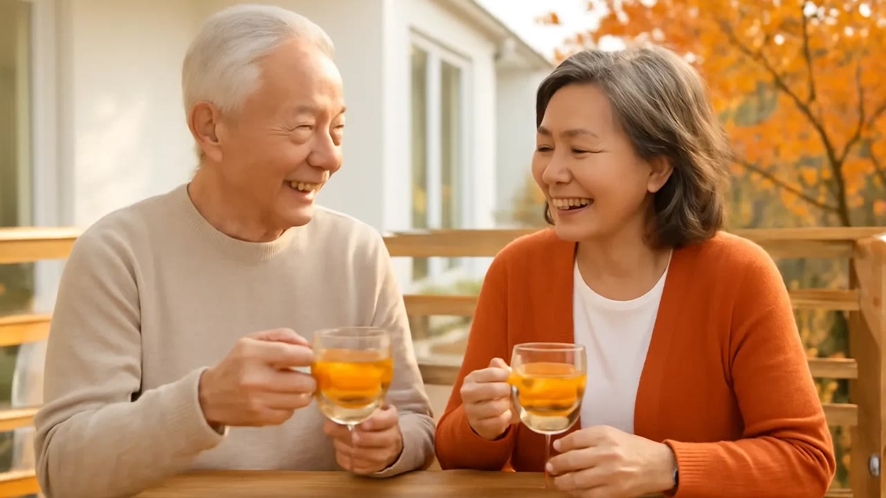 Ảnh nền ngang bài hát Tách trà hoa cúc buổi chiều
