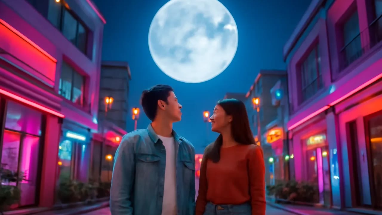 Ảnh nền ngang bài hát Gọi chị Hằng xuống chơi