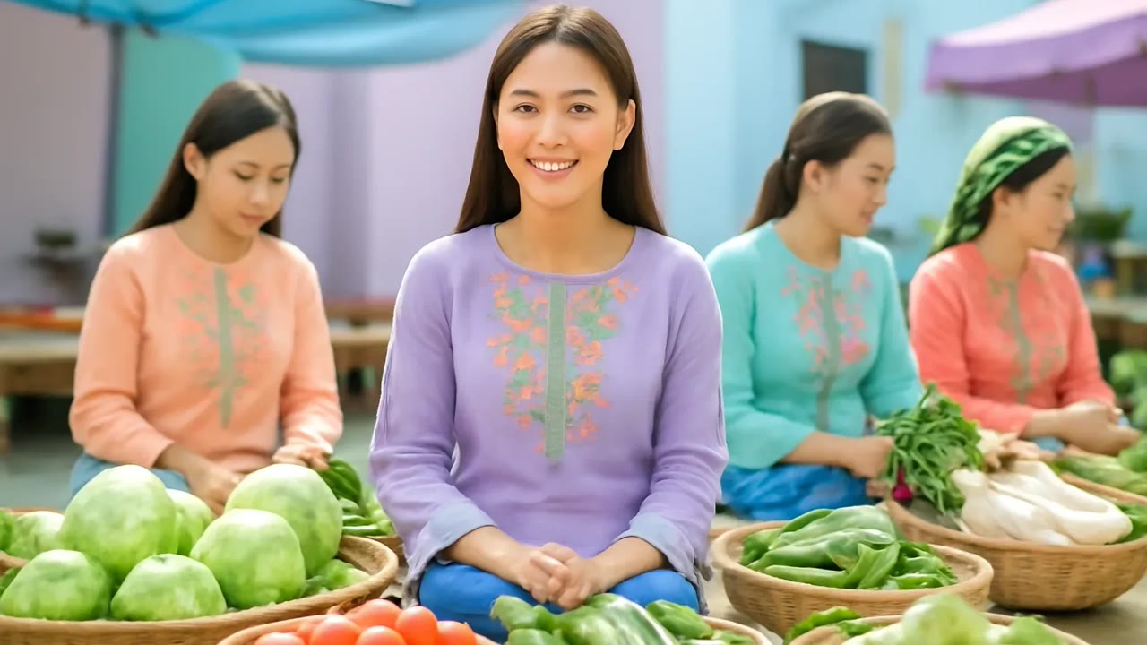 Ảnh nền ngang bài hát Chợ Phiên Vùng Cao
