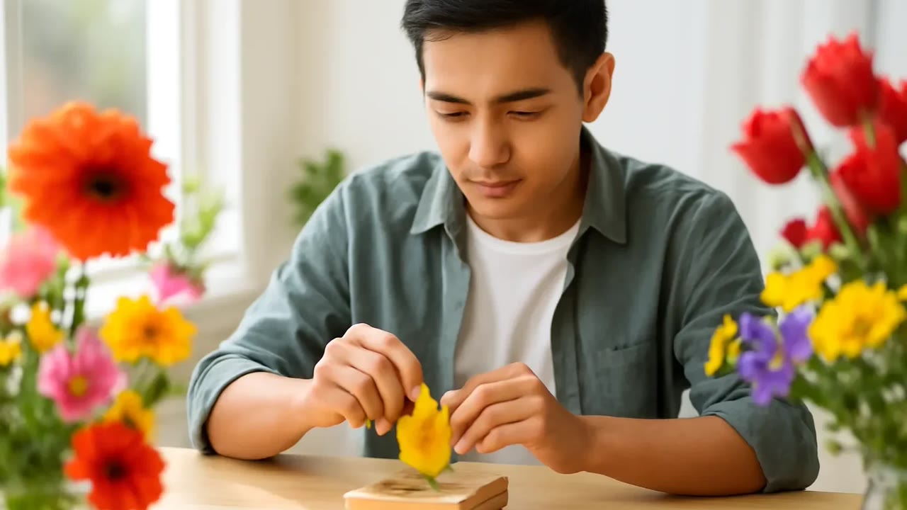 Ảnh nền ngang bài hát Gửi Mùa Thu Cho Em