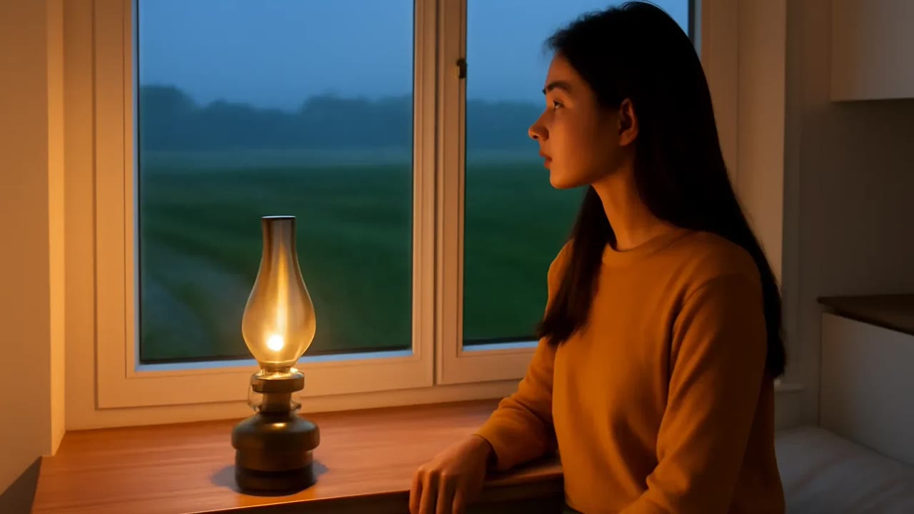 Ảnh nền ngang bài hát Đèn Khuya Đợi Anh