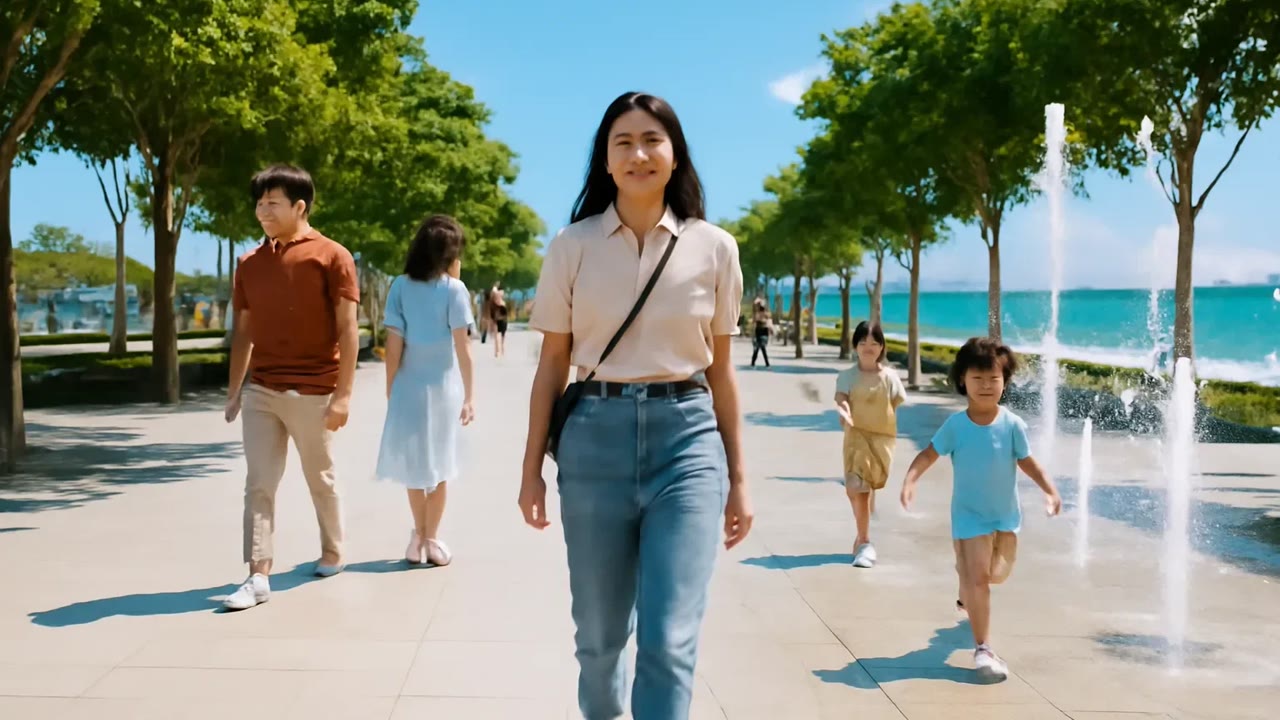 Ảnh nền ngang bài hát Nhịp Bước Phố Đi Bộ