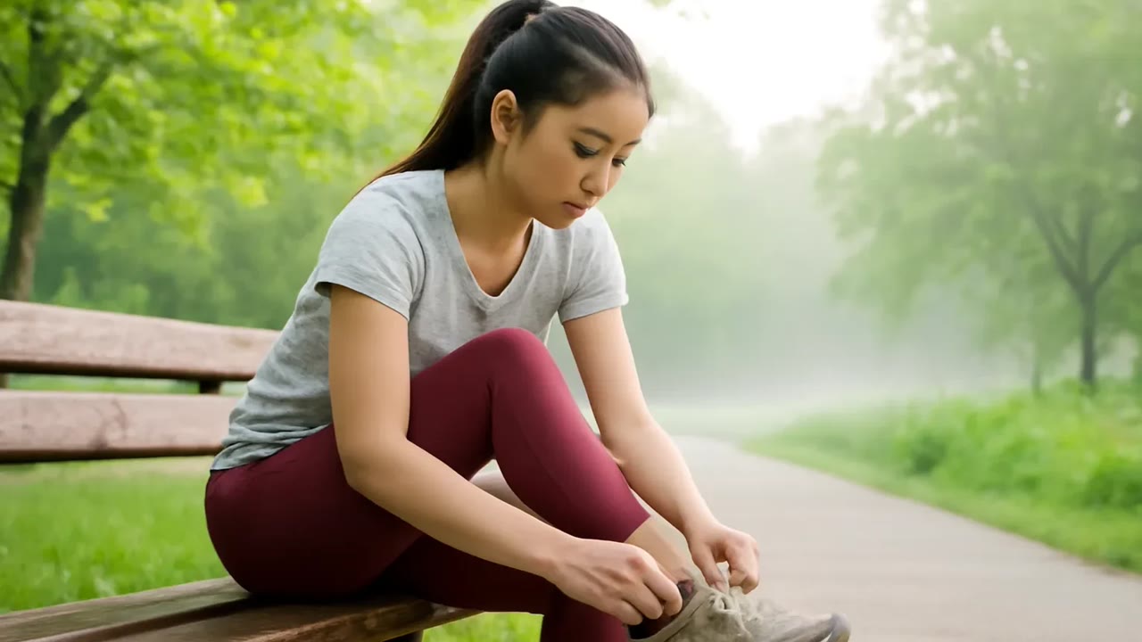 Ảnh nền ngang bài hát Đôi giày chạy bộ cũ