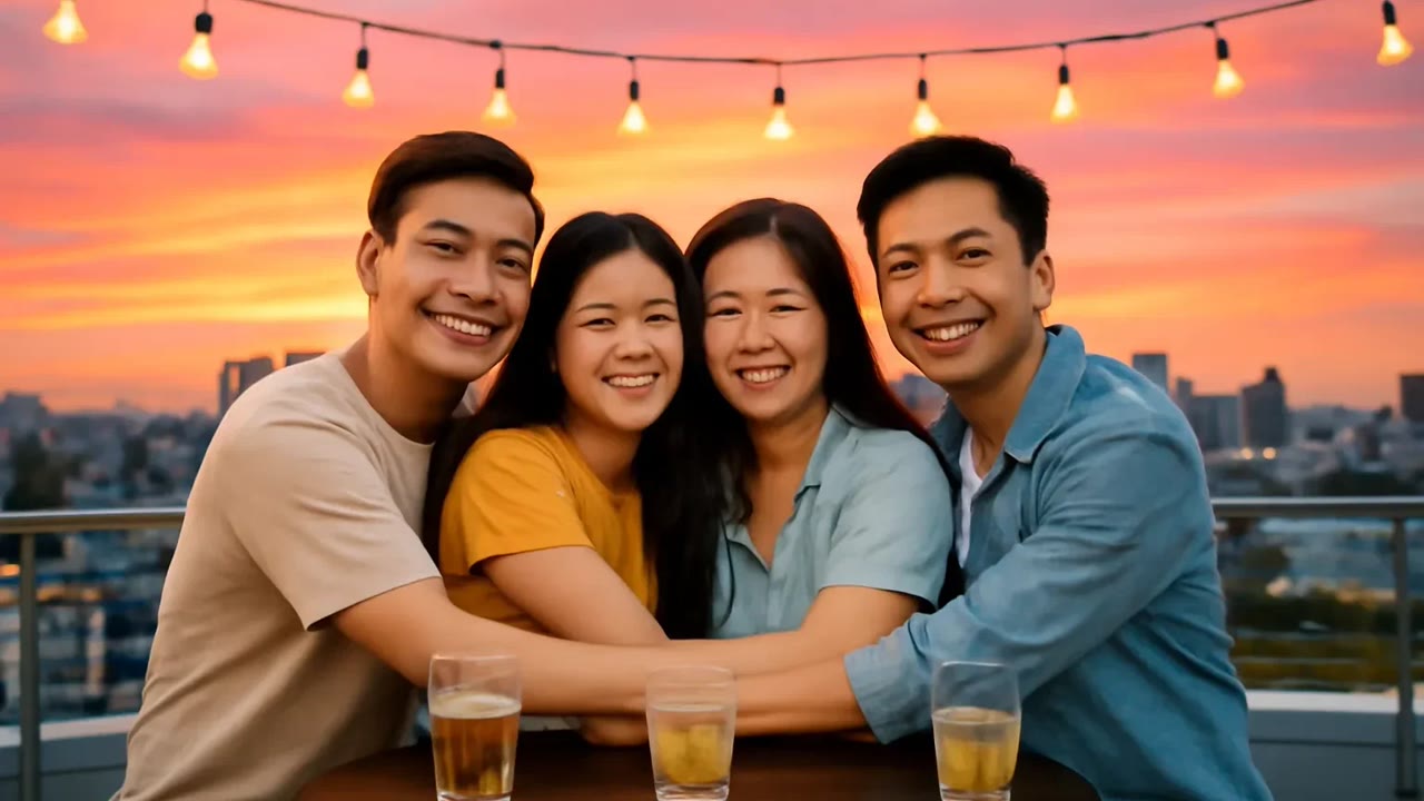 Ảnh nền ngang bài hát Hội bạn cấp ba