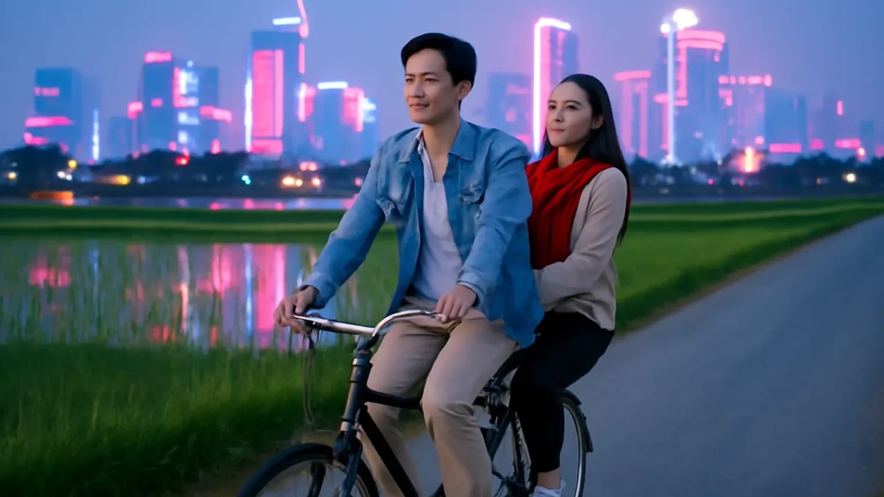 Ảnh nền ngang bài hát Chở em đi chợ phiên
