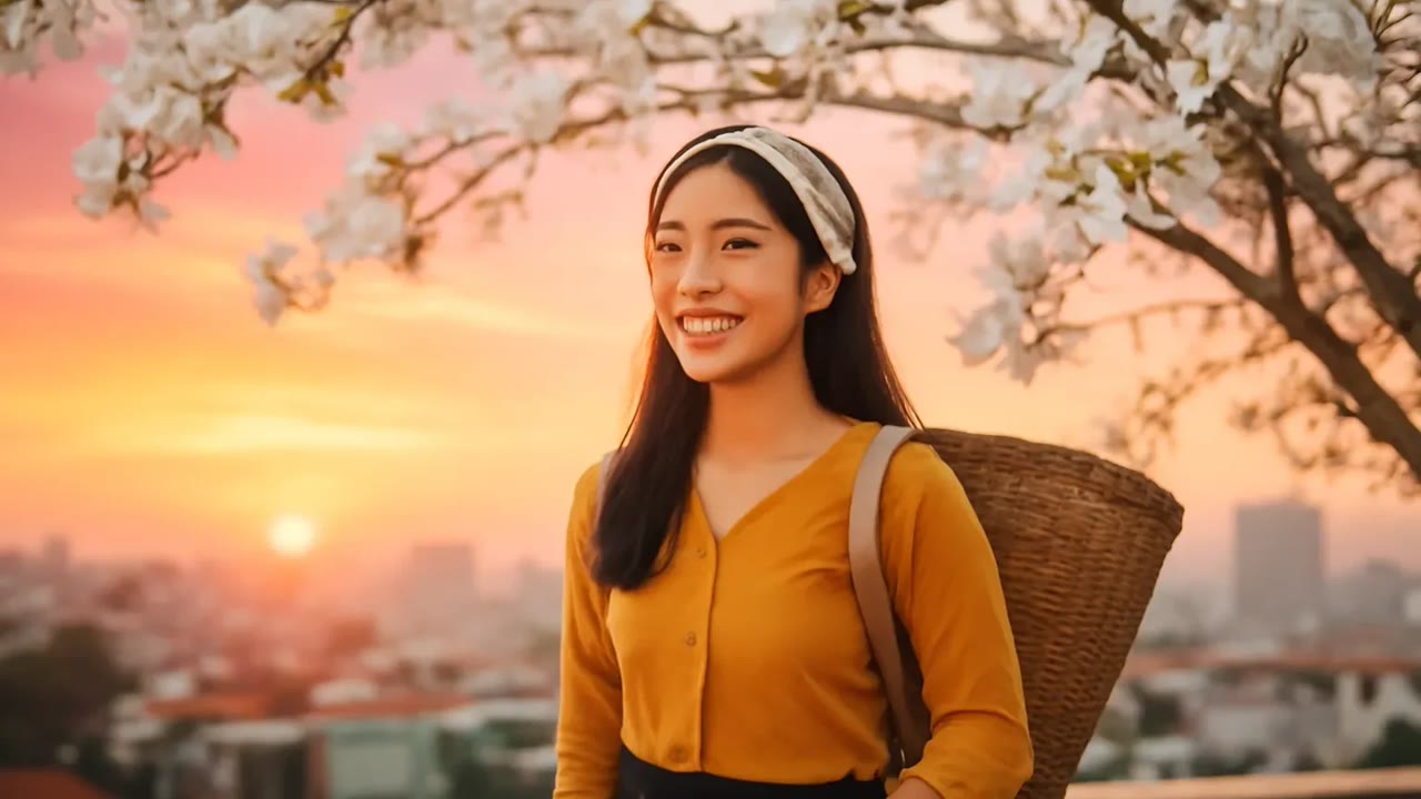 Ảnh nền ngang bài hát Cánh ban rơi vào gùi