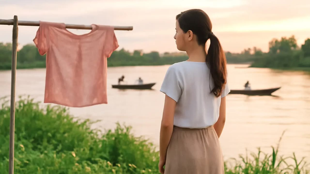 Ảnh nền ngang bài hát Chiếc áo bà ba phơi sào