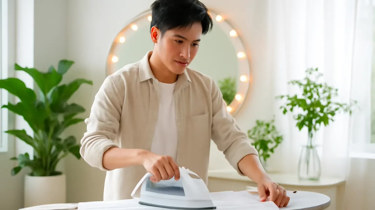 Ảnh nền ngang bài hát Áo sơ mi ủi phẳng