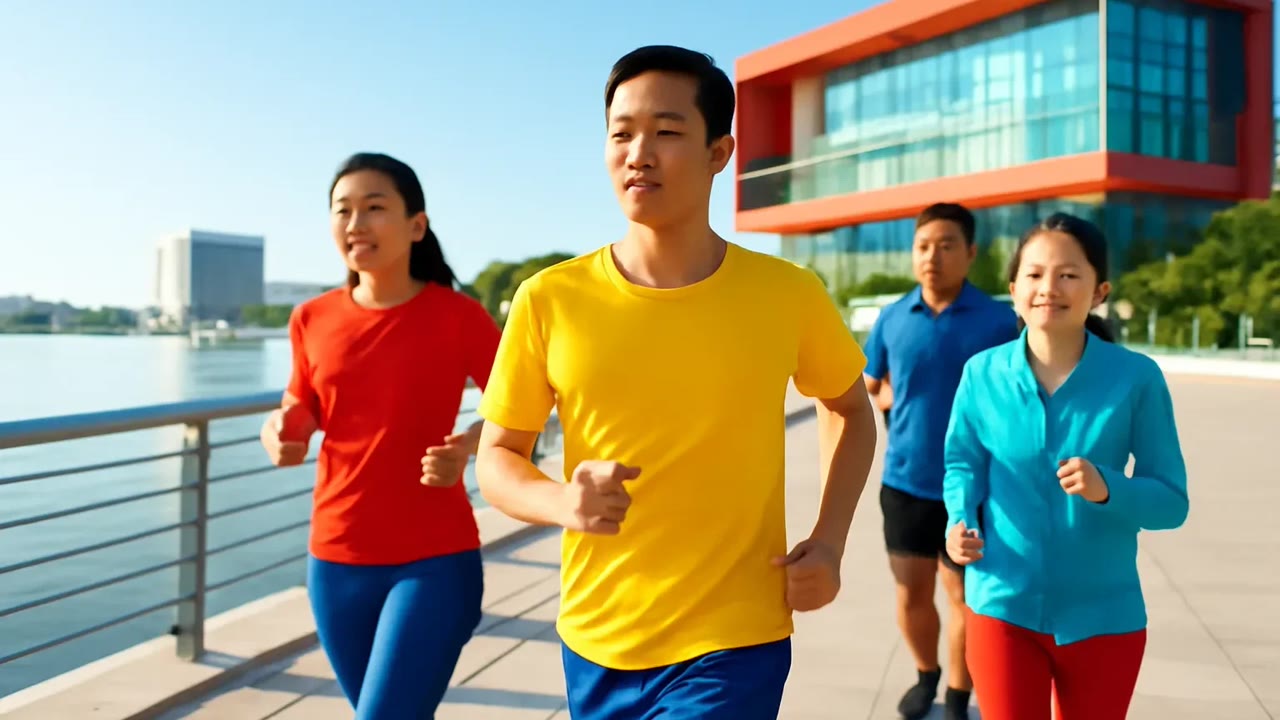 Ảnh nền ngang bài hát Nhóm chạy sáng chủ nhật