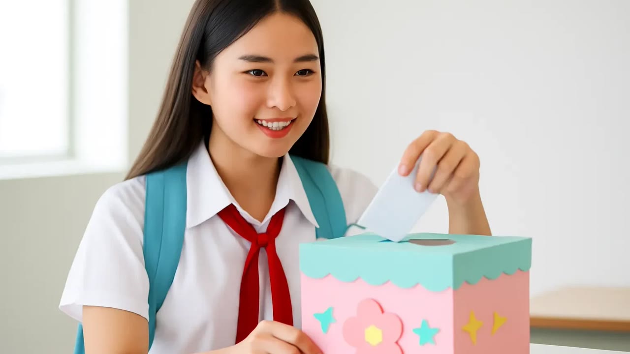 Ảnh nền ngang bài hát Hộp ước nguyện của lớp