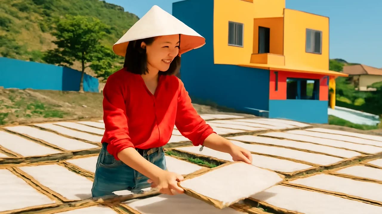 Ảnh nền ngang bài hát Bánh tráng phơi đầu dốc