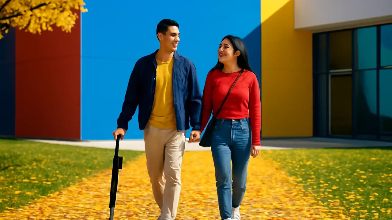 Ảnh nền ngang bài hát Thu này mình đi chậm thôi