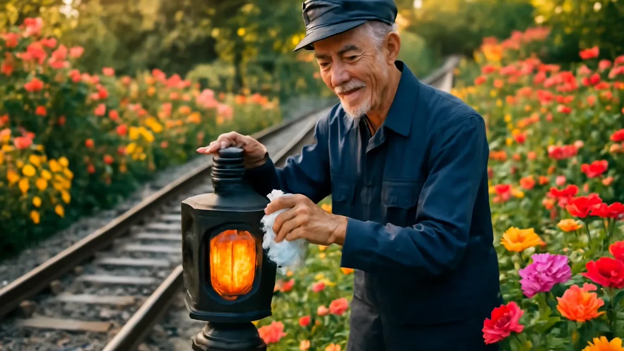 Ảnh nền ngang bài hát Người gác ghi già