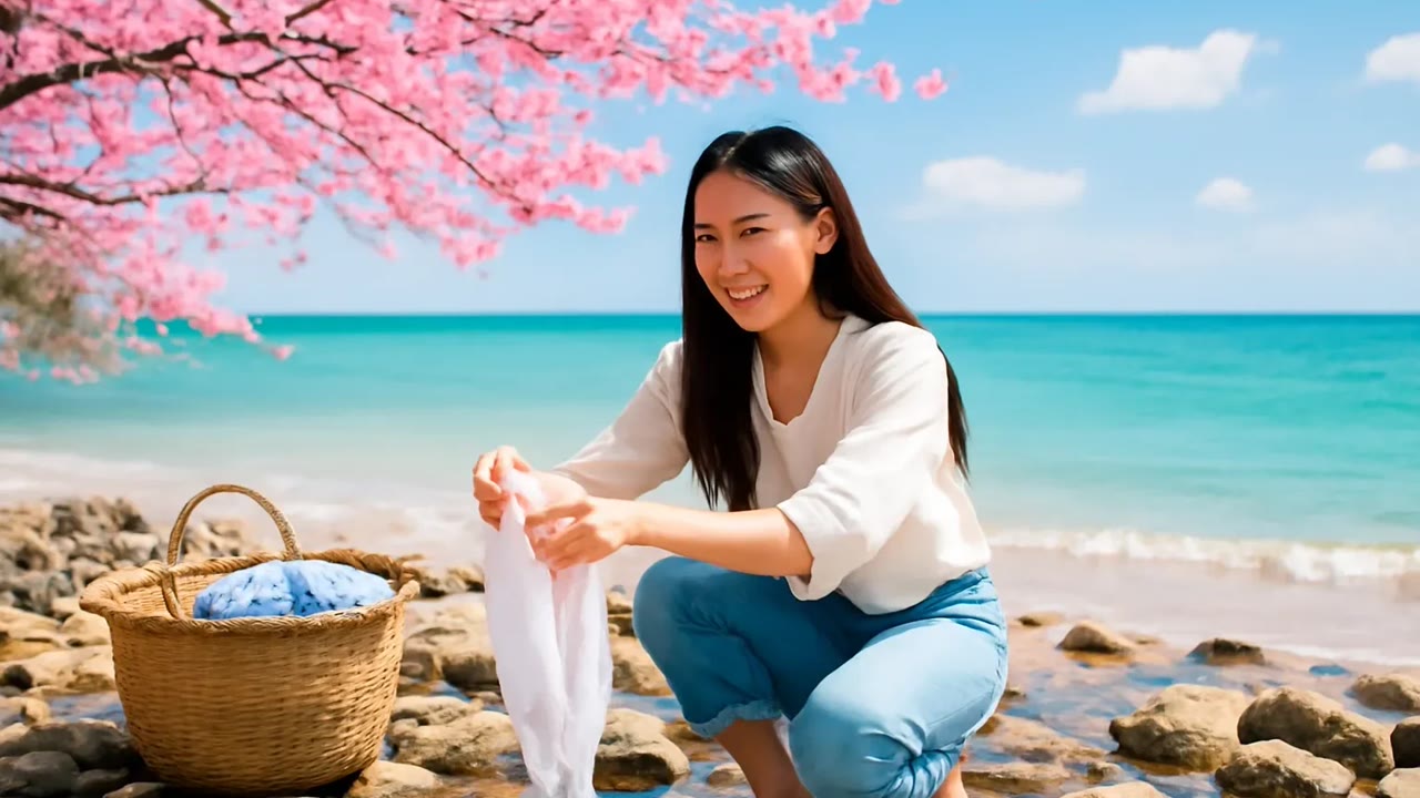 Ảnh nền ngang bài hát Đào phai bên suối