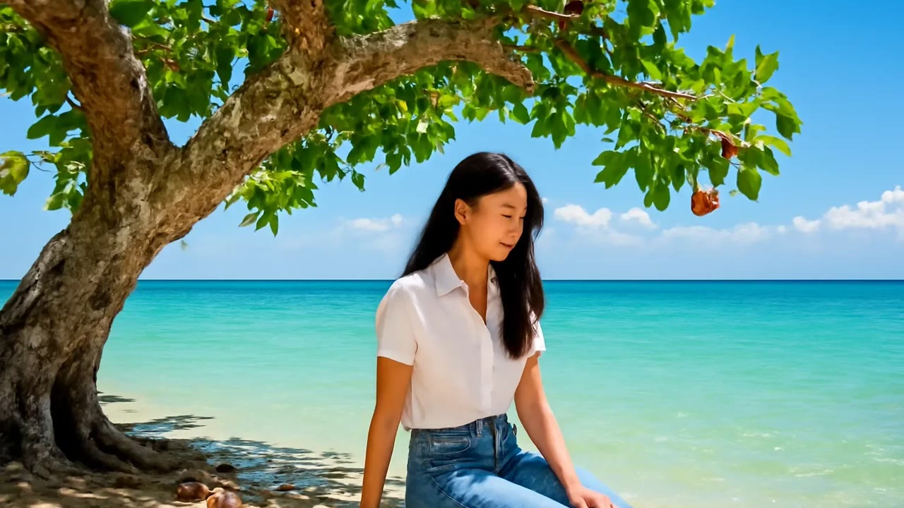 Ảnh nền ngang bài hát Sung Rụng Bến Xưa