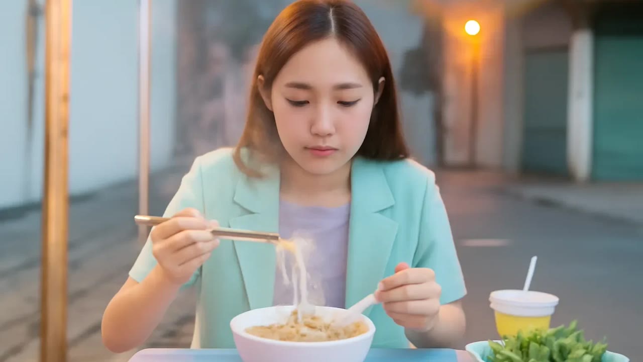 Ảnh nền ngang bài hát Phở khuya góc ngã tư