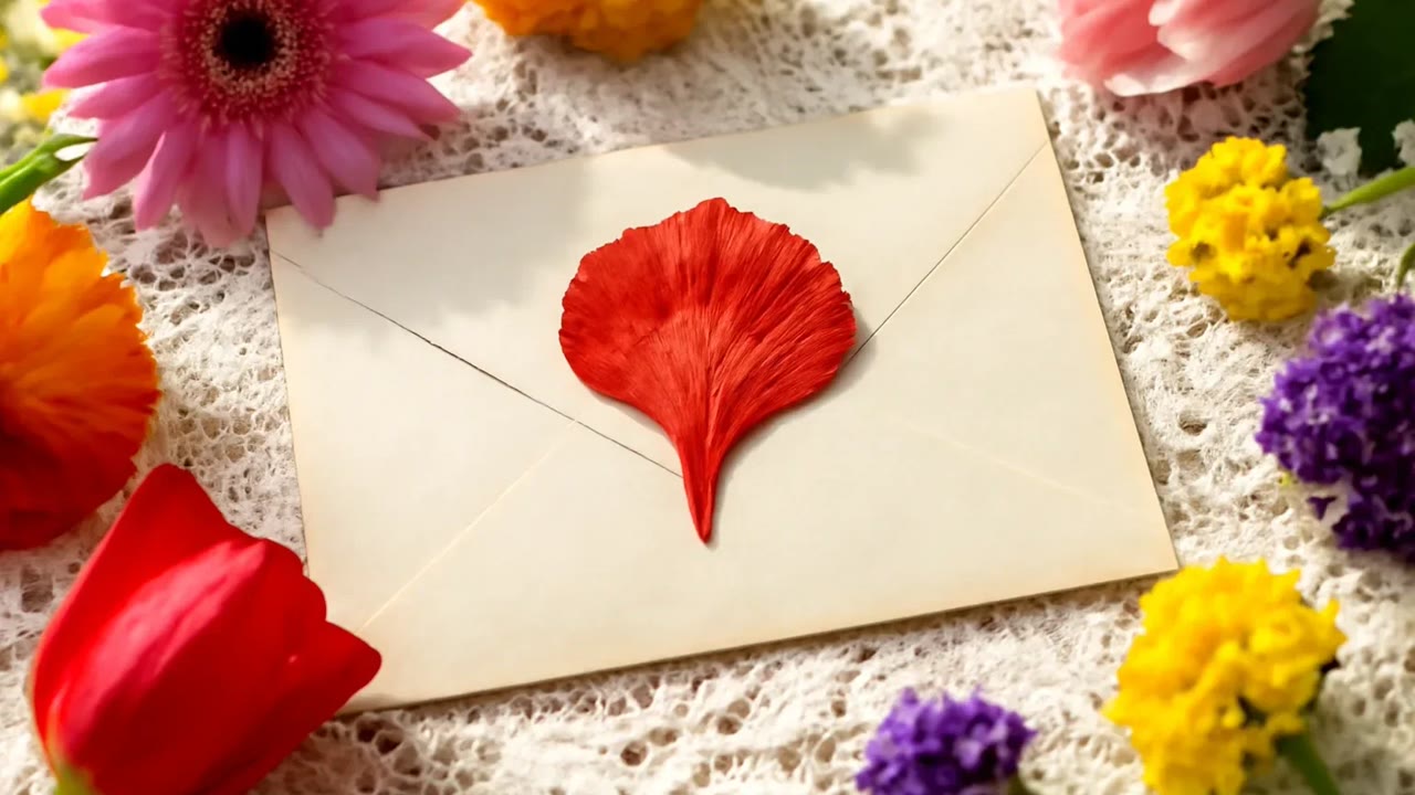 Ảnh nền ngang bài hát Cánh phượng kẹp trong thư