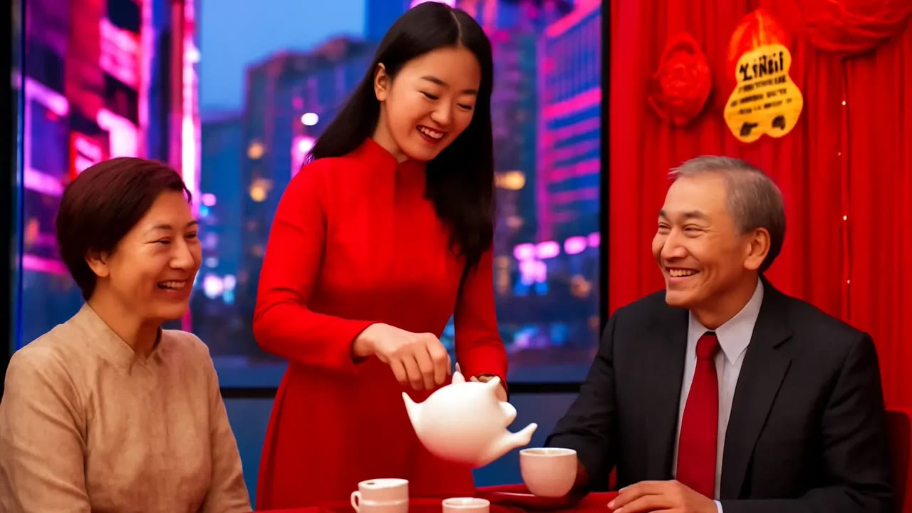 Ảnh nền ngang bài hát Áo dài đỏ hôm ăn hỏi