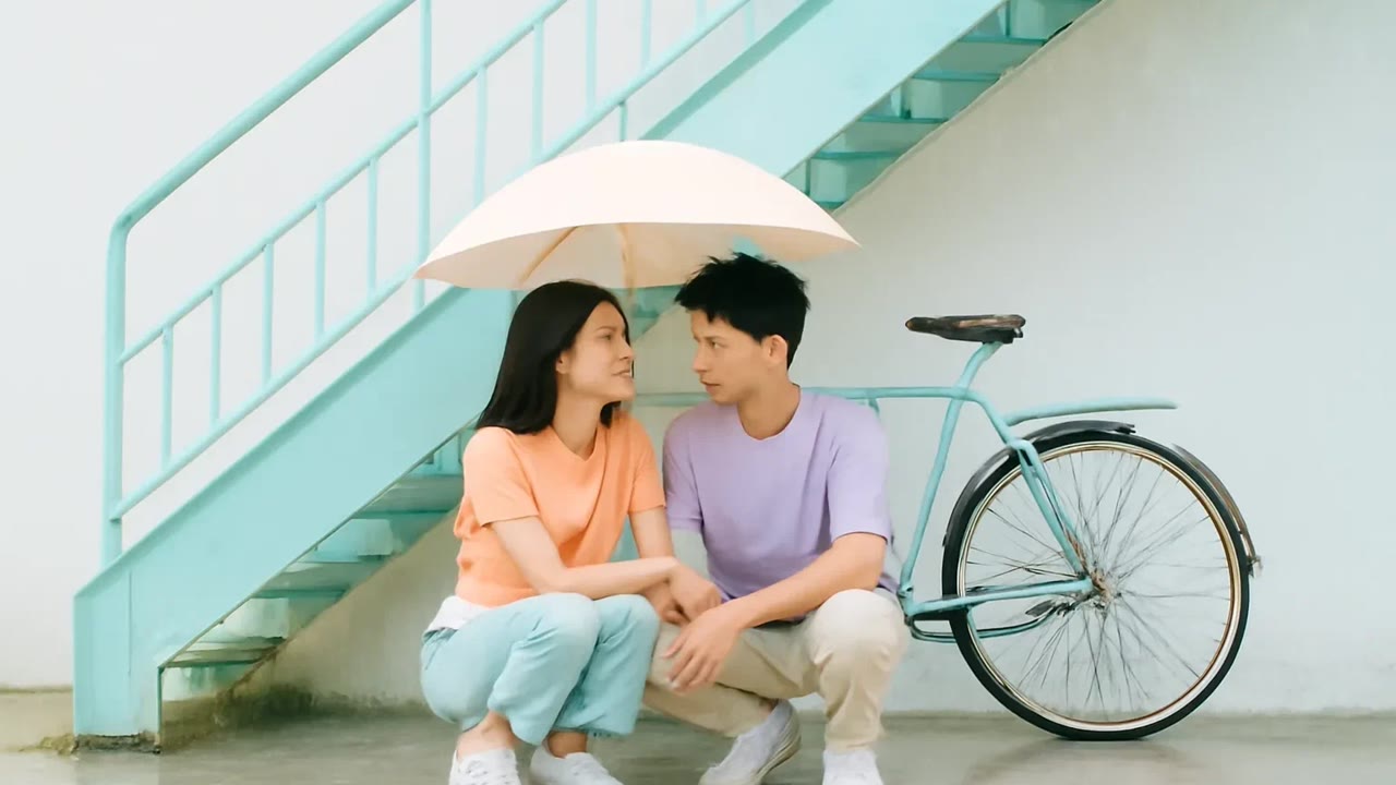 Ảnh nền ngang bài hát Hai đứa một chiếc xe