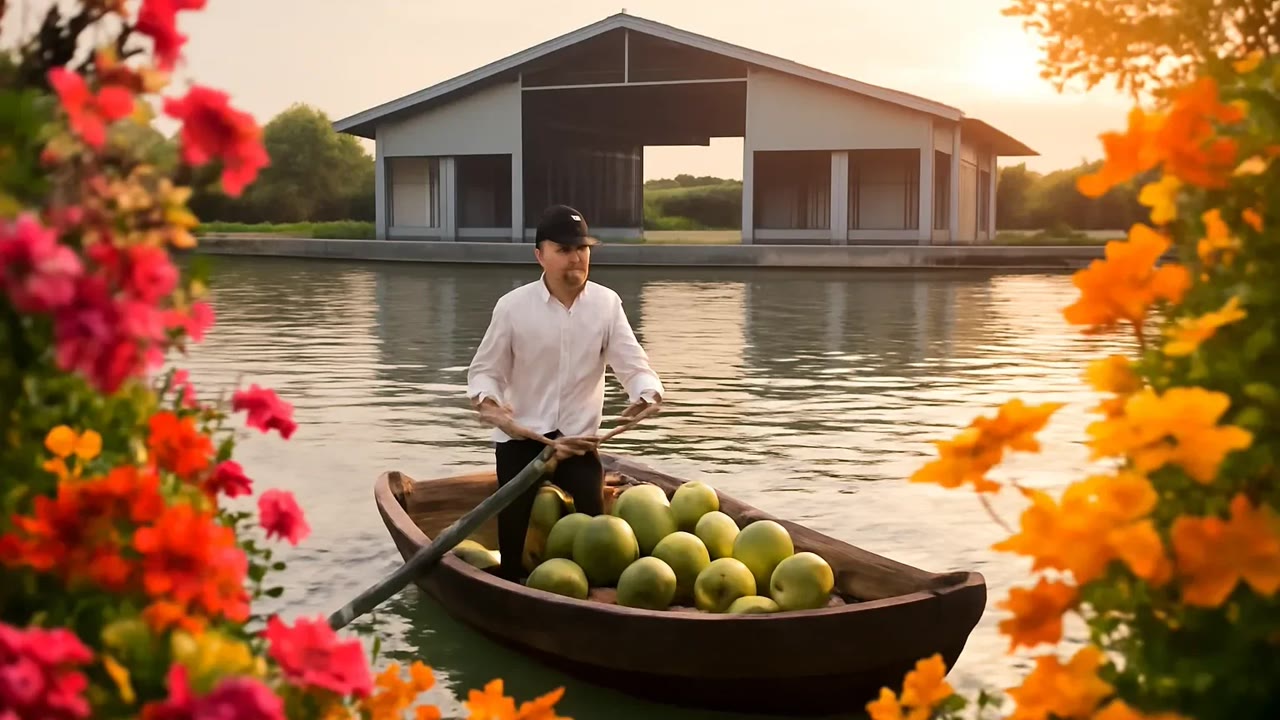 Ảnh nền ngang bài hát Ghe dừa ngang vựa cũ