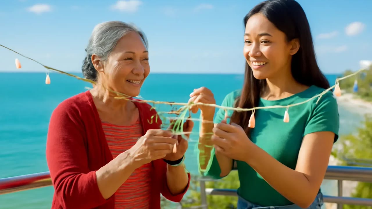 Ảnh nền ngang bài hát Ban công bà treo chuông