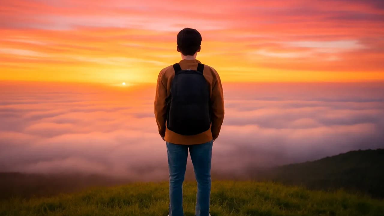 Ảnh nền ngang bài hát Ba lô lên núi