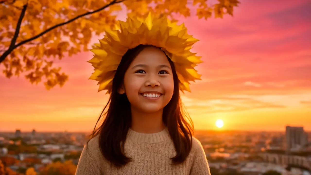 Ảnh nền ngang bài hát Lá vàng xoay tròn
