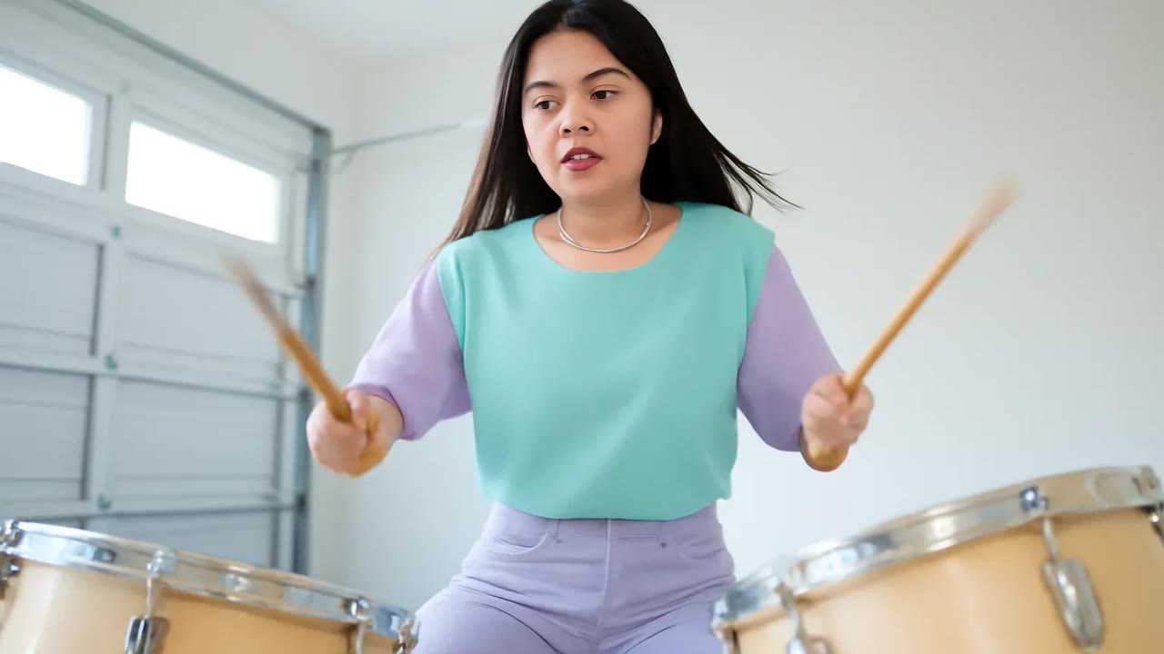 Ảnh nền ngang bài hát Cô gái giữ nhịp