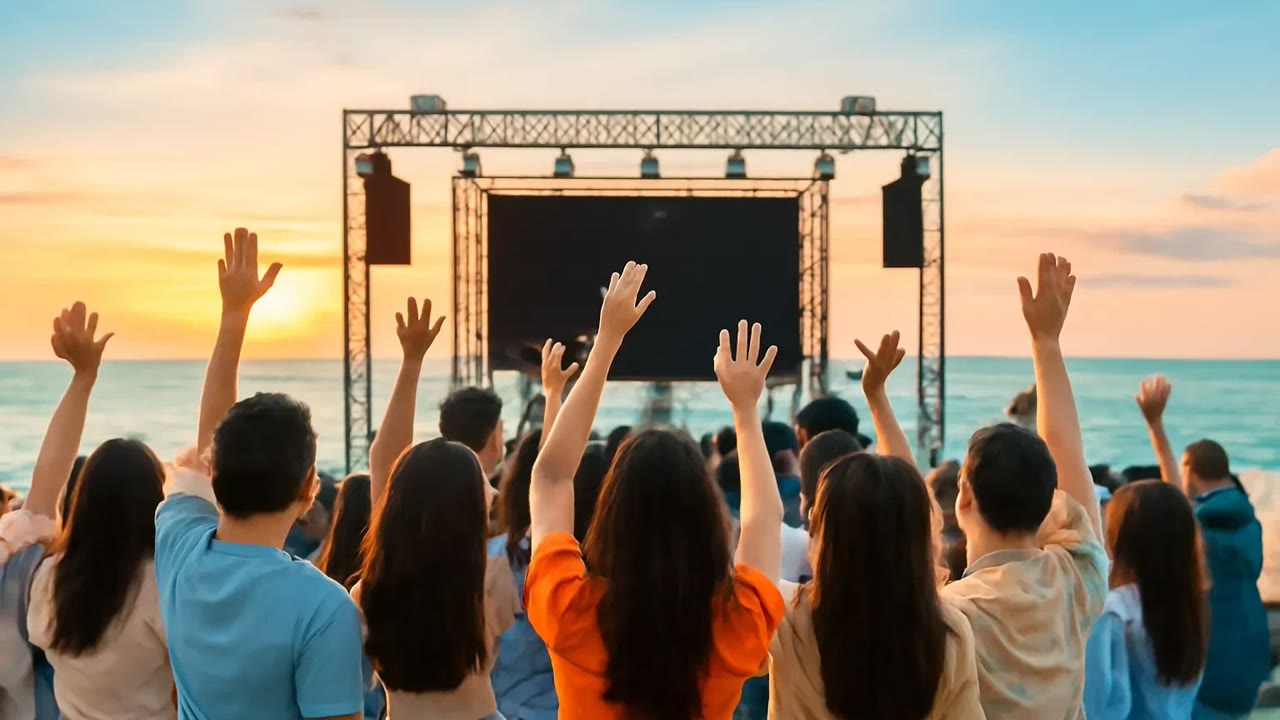 Ảnh nền ngang bài hát Tay Lên Trời Cao
