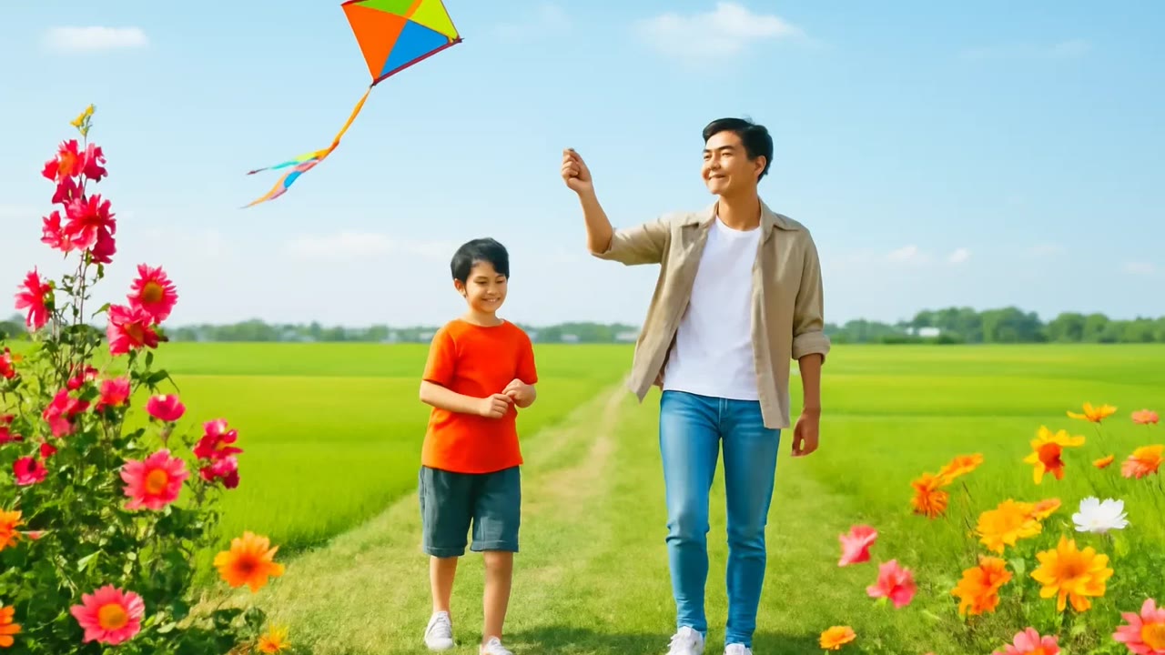 Ảnh nền ngang bài hát Phải Chi Mình Đừng Lớn