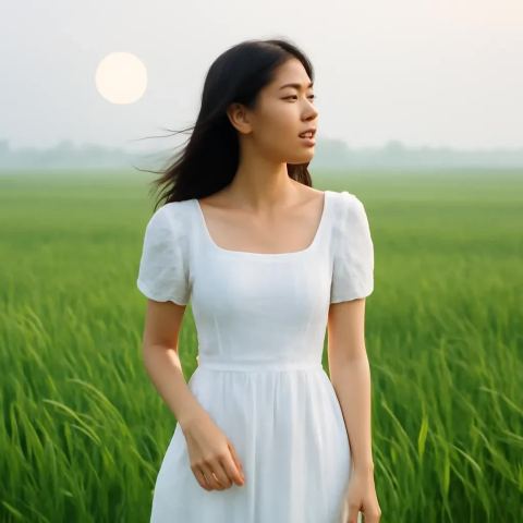Ảnh bìa vuông bài hát Lúa Thì Con Gái — nhạc Bolero lãng mạn