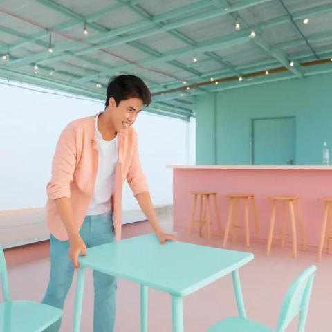 Ảnh bìa vuông bài hát Giữ bàn sát sàn nhảy — nhạc Pop sôi động