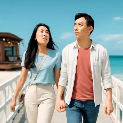 Ảnh bìa vuông bài hát Đi bộ về qua cầu — nhạc Pop sôi động