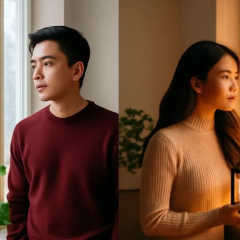 Ảnh bìa vuông bài hát Hai múi giờ một nỗi nhớ — nhạc Ballad lãng mạn