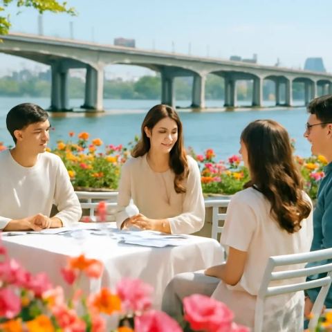 Ảnh bìa vuông bài hát Nhà Hàng Ven Sông Hàn — nhạc Acoustic lãng mạn
