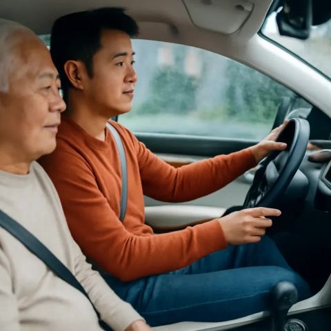 Ảnh bìa vuông bài hát Chở bố đi khám — nhạc Pop buồn