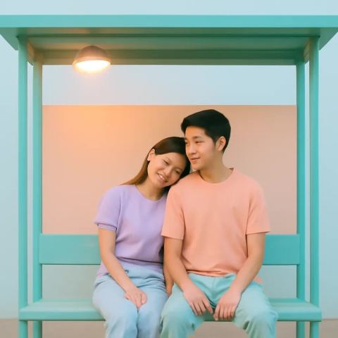 Ảnh bìa vuông bài hát Nếu hôm ấy kịp chuyến xe — nhạc Ballad lãng mạn