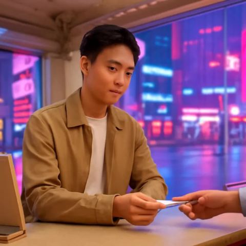 Ảnh bìa vuông bài hát Con tem mua lẻ — nhạc Ballad lãng mạn